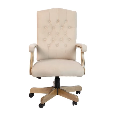 Flash Furniture Martha Washington Traditional Executive Office Chair with Scroll Arms 8 Flash Furniture Martha Washington Traditional Executive Office Chair with Scroll Arms - Image 8
