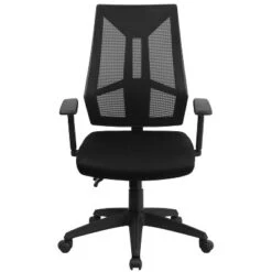 Flash Furniture High Back Black Mesh Multifunction Ergonomic Task Chair -Flash Furniture Sale Store GUEST a8101c8a f0a9 4a85 992a e0d4cfeae434