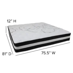 Flash Furniture Capri King 12 Inch Pocket Spring Mattress with 2 Inch Gel Memory Foam Topper 19 Flash Furniture Capri King 12 Inch Pocket Spring Mattress with 2 Inch Gel Memory Foam Topper -Flash Furniture Sale Store GUEST a91b97c1 fc5b 43f8 8d68 989340d28975