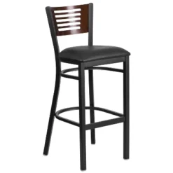 Flash Furniture Black Decorative Slat Back Metal Restaurant Barstool 20 Flash Furniture Black Decorative Slat Back Metal Restaurant Barstool -Flash Furniture Sale Store GUEST aa18eb74 3f42 40ea a945 4e65556ad252