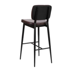 Flash Furniture Kenzie Commercial Grade LeatherSoft Mid-Back Barstools - Set of 2 -Flash Furniture Sale Store GUEST aaf5ca72 fb69 46d9 bfb9 9aada80fa0cf