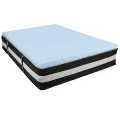 Flash Furniture Capri 12 Inch Pocket Spring Mattress & 3 Inch Gel Memory Foam Topper Bundle -Flash Furniture Sale Store GUEST ac4ed089 ba09 4066 9585 44b18b376f09