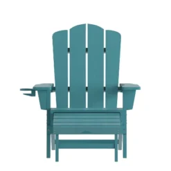 Flash Furniture Newport All-Weather HDPE Adirondack Chair with Ottoman -Flash Furniture Sale Store GUEST aca4aa7d ef0f 43e6 ab48 75af2f0b75c6