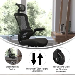 Flash Furniture Kelista High-Back Mesh Ergonomic Office Chair with Roller Wheels 10 Flash Furniture Kelista High-Back Mesh Ergonomic Office Chair with Roller Wheels -Flash Furniture Sale Store GUEST acb9aa84 2a76 4714 9394 4bf7cd98858e