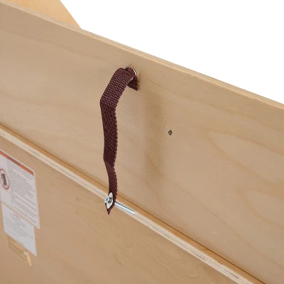 Flash Furniture 3-Shelf Wooden Book Display with Kid-Safe Curved Edges 4 Flash Furniture 3-Shelf Wooden Book Display with Kid-Safe Curved Edges - Image 4