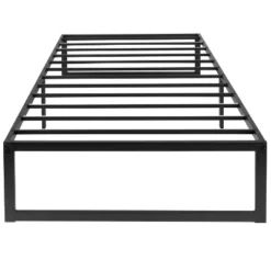 Flash Furniture 14-Inch Metal Platform Bed Frame with 12-Inch Pocket Spring Mattress & 2-Inch Cool Gel Memory Foam Topper Bundle -Flash Furniture Sale Store GUEST ae9aaca9 63f5 4a36 b706 0cd11235d434