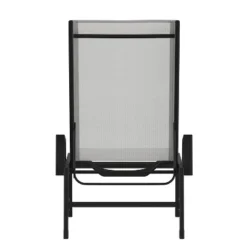 Flash Furniture Brazos All-Weather Adjustable Chaise Lounge with Arms -Flash Furniture Sale Store GUEST af15de57 f734 4b26 8579 beda7d62ab97