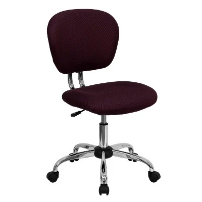 Flash Furniture Mid-Back Mesh Padded Swivel Task Office Chair 8 Flash Furniture Mid-Back Mesh Padded Swivel Task Office Chair - Image 8