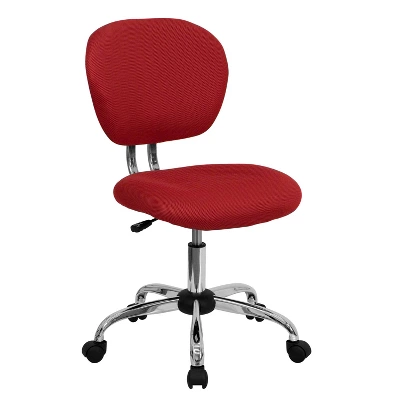 Flash Furniture Mid-Back Mesh Padded Swivel Task Office Chair 13 Flash Furniture Mid-Back Mesh Padded Swivel Task Office Chair - Image 13
