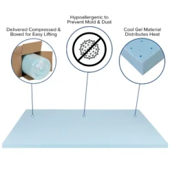 Flash Furniture 14" Metal Platform Bed Frame with 10" Mattress and 2" Gel Topper 23 Flash Furniture 14" Metal Platform Bed Frame with 10" Mattress and 2" Gel Topper -Flash Furniture Sale Store GUEST b40386fd 449e 4017 986b 8aec76b7fbaa