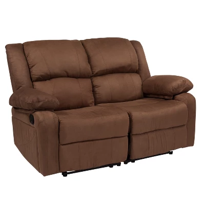 Flash Furniture Harmony Series Reclining Loveseat with Two Built-In Recliners 10 Flash Furniture Harmony Series Reclining Loveseat with Two Built-In Recliners - Image 10
