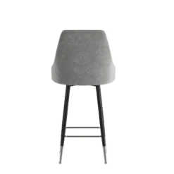 Flash Furniture Commercial Gray LeatherSoft Counter Height Stools - Set of 2 17 Flash Furniture Commercial Gray LeatherSoft Counter Height Stools - Set of 2 -Flash Furniture Sale Store GUEST b4df80db d74e 432d 9bb6 18bc7265a5bb