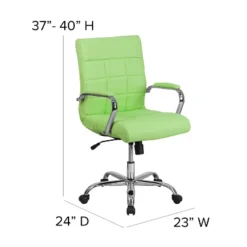 Flash Furniture Quilted Vinyl Mid-Back Executive Swivel Office Chair -Flash Furniture Sale Store GUEST b58201e6 19ed 4bcf a0e3 c0e78fdbbdc4