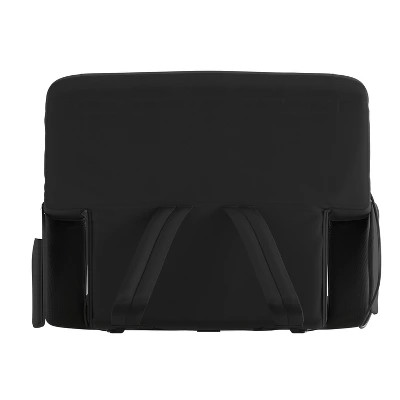 Flash Furniture Extra Wide Foldable Reclining Heated Stadium Chair with Backpack Straps 5 Flash Furniture Extra Wide Foldable Reclining Heated Stadium Chair with Backpack Straps - Image 5