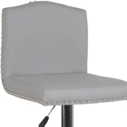 Flash Furniture Bellagio Contemporary Adjustable Height Crown Back Barstool with Accent Nail Trim 22 Flash Furniture Bellagio Contemporary Adjustable Height Crown Back Barstool with Accent Nail Trim -Flash Furniture Sale Store GUEST b8867364 7cca 4081 9ee9 f394a69d4441