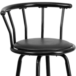 Flash Furniture Crown Back Black Metal Barstool with Swivel Black Vinyl Seat 16 Flash Furniture Crown Back Black Metal Barstool with Swivel Black Vinyl Seat -Flash Furniture Sale Store GUEST b8a419f9 8974 48b5 a166 2c529421ebb7