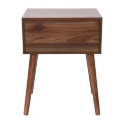 Flash Furniture Hatfield Mid-Century Modern One Drawer Wood Nightstand - Dark Walnut 14 Flash Furniture Hatfield Mid-Century Modern One Drawer Wood Nightstand - Dark Walnut -Flash Furniture Sale Store GUEST b913f3d8 3ee2 49d1 a6e8 a9ab38b196c2