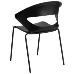 Flash Furniture HERCULES Series Heavy-Duty Black Stack Chair - 440 Lb. Capacity -Flash Furniture Sale Store GUEST b9d01dad 3b25 4465 b715 c7abb23cc675