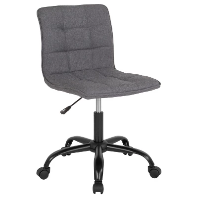 Flash Furniture Sorrento Home & Office Armless Tufted Task Chair 13 Flash Furniture Sorrento Home & Office Armless Tufted Task Chair - Image 13