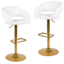 Flash Furniture Contemporary Vinyl Adjustable Height Barstools, Set of 2 -Flash Furniture Sale Store GUEST bcbe5d9e e2ac 46bc 82aa d5e765232e60