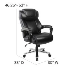 Flash Furniture HERCULES Series Big & Tall 500 Lb. LeatherSoft Executive Office Chair -Flash Furniture Sale Store GUEST be14a002 e049 488c ad3b dcce058e03ea