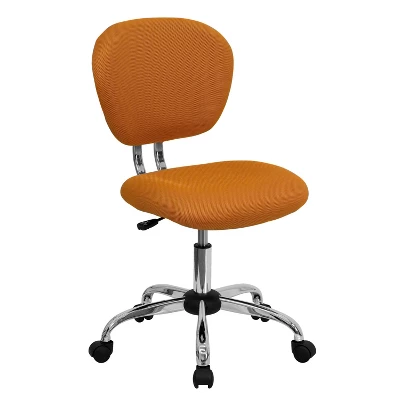 Flash Furniture Mid-Back Mesh Padded Swivel Task Office Chair 12 Flash Furniture Mid-Back Mesh Padded Swivel Task Office Chair - Image 12