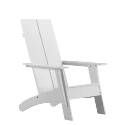 Flash Furniture Sawyer Modern All-Weather Poly Resin Wood Adirondack Chair -Flash Furniture Sale Store GUEST be837f7b 62c4 4d67 b34c 83057ff062ec