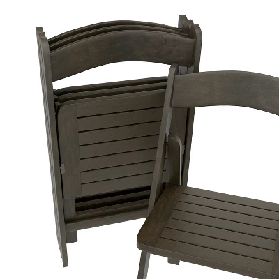 Flash Furniture Holden Commercial Grade Solid Wood Folding Dining Chairs (Set of 4) 7 Flash Furniture Holden Commercial Grade Solid Wood Folding Dining Chairs (Set of 4) - Image 7