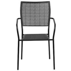 Flash Furniture Commercial Grade Indoor-Outdoor Steel Patio Arm Chair -Flash Furniture Sale Store GUEST c714b980 f83b 46b3 a73b 3aa5eeb445c9