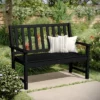 Flash Furniture Ellsworth Commercial Grade All-Weather Indoor/Outdoor HDPE Bench