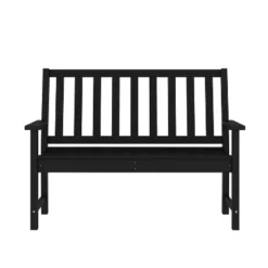 Flash Furniture Ellsworth Commercial Grade All-Weather Indoor/Outdoor HDPE Bench -Flash Furniture Sale Store GUEST c94010d5 92c9 4bd4 93be 87b68fab1c6d