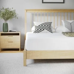 Flash Furniture Jasmine 8 Inch Charcoal & Green Tea Cooling Gel Mattress