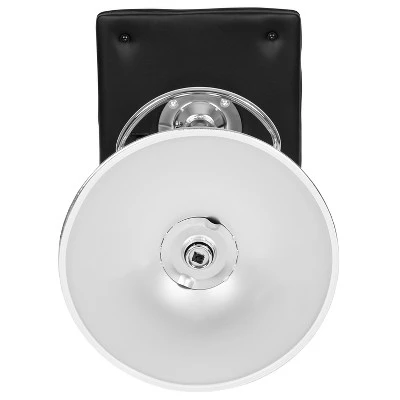 Flash Furniture Modern Vinyl Adjustable Height Barstool with Horizontal Stitching 9 Flash Furniture Modern Vinyl Adjustable Height Barstool with Horizontal Stitching - Image 9