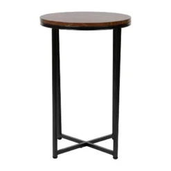 Flash Furniture Hampstead Collection Round Modern End Table with Crisscross Frame 24 Flash Furniture Hampstead Collection Round Modern End Table with Crisscross Frame -Flash Furniture Sale Store GUEST cb1e57e0 d1c1 4770 94c3 8a9d3b2e696b
