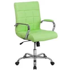 Flash Furniture Quilted Vinyl Mid-Back Executive Swivel Office Chair -Flash Furniture Sale Store GUEST ccfb5106 7f82 46a6 890f 873261aeb6fd
