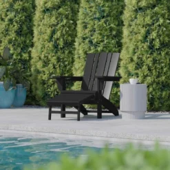 Flash Furniture Halifax HDPE Adirondack Chair with Pull-Out Ottoman & Cup Holder 16 Flash Furniture Halifax HDPE Adirondack Chair with Pull-Out Ottoman & Cup Holder -Flash Furniture Sale Store GUEST cf580c45 64f9 4e74 bb72 ae6e99697733