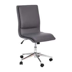Flash Furniture Madigan Mid-Back Armless Swivel Task Office Chair With Upholstery And Adjustable Metal Base 27 Flash Furniture Madigan Mid-Back Armless Swivel Task Office Chair With Upholstery And Adjustable Metal Base -Flash Furniture Sale Store GUEST d12c6df3 0745 4ea9 9f66 e814c88986a8