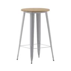 Flash Furniture Declan Commercial Indoor/Outdoor 23.75" Round Bar Top Table -Flash Furniture Sale Store GUEST d1a7506a 40c0 4abf 83e5 fb3cd6a65d8a