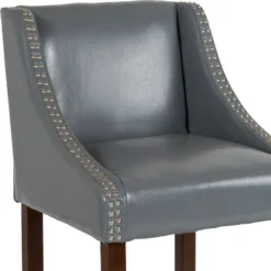 Flash Furniture Carmel 24" Wood Counter Height Stool with Nailhead Trim -Flash Furniture Sale Store GUEST d3a63889 dc7d 4a21 9c4b a39f641b3e88