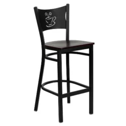 Flash Furniture Black Coffee Back Metal Barstool with Padded Seat 14 Flash Furniture Black Coffee Back Metal Barstool with Padded Seat -Flash Furniture Sale Store GUEST d3aec748 f6d5 4b1f 810b f72970690549