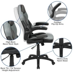 Flash Furniture X10 Ergonomic Racing Style Gaming Chair with Flip-Up Arms 23 Flash Furniture X10 Ergonomic Racing Style Gaming Chair with Flip-Up Arms -Flash Furniture Sale Store GUEST d3de8675 9cd7 4797 b31f 63df3e823600