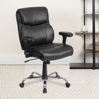 Flash Furniture HERCULES Series Big & Tall 400 Lb. Rated Swivel Ergonomic Task Chair 1 Flash Furniture HERCULES Series Big & Tall 400 Lb. Rated Swivel Ergonomic Task Chair