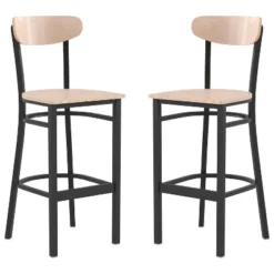 Flash Furniture Wright Commercial Barstools - Set of 2 with 500 lb. Capacity -Flash Furniture Sale Store GUEST d45dbcc8 6a26 4579 8064 a733d722197f