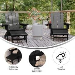 Flash Furniture Halifax All-Weather HDPE Adirondack Chair with Pull-Out Ottoman 18 Flash Furniture Halifax All-Weather HDPE Adirondack Chair with Pull-Out Ottoman -Flash Furniture Sale Store GUEST d484f6fb 401d 4801 857e 5a7afb884526