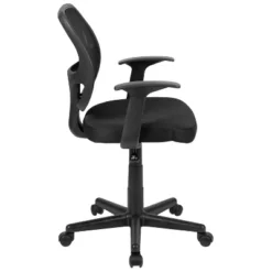 Flash Furniture Flash Fundamentals Mid-Back Mesh Swivel Office Chair with Arms -Flash Furniture Sale Store GUEST d523b01d 40b3 4e04 abea 282b1da6ad43
