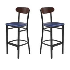 Flash Furniture Wright Commercial Barstools - Set of 2 with 500 lb. Capacity -Flash Furniture Sale Store GUEST d53be36a 822c 4e18 a9f6 f8aedd62e58f