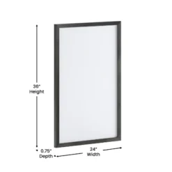 Flash Furniture Bristol Wall Mount White Board with Black Pine Frame and Accessories 15 Flash Furniture Bristol Wall Mount White Board with Black Pine Frame and Accessories -Flash Furniture Sale Store GUEST d581d03c 7691 4c97 b329 f87e5df396cb
