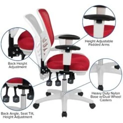 Flash Furniture Mid-Back Mesh Multifunction Executive Ergonomic Office Chair -Flash Furniture Sale Store GUEST d5c95ecc 3079 4806 a7c0 57eaa18b3cbb