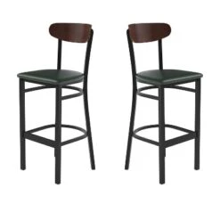 Flash Furniture Wright Commercial Barstools - Set of 2 with 500 lb. Capacity -Flash Furniture Sale Store GUEST d6af4e68 0aba 4cbb 90dd 49897bec97c0