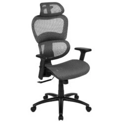 Flash Furniture Ergonomic Mesh Office Chair with 2-to-1 Synchro-Tilt and Adjustable Headrest -Flash Furniture Sale Store GUEST d9c4118d c738 4ab6 ae76 e07ab93cca16